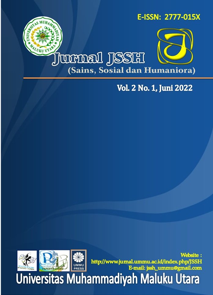 JURNAL SAINS SOSIAL dan HUMANIORA