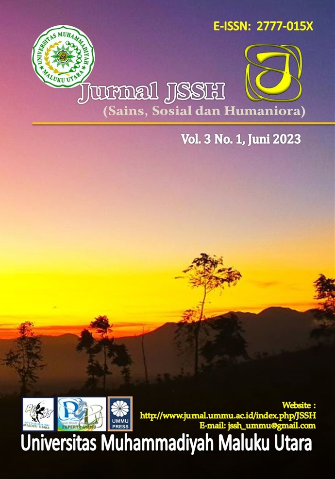 JURNAL SAINS SOSIAL dan HUMANIORA